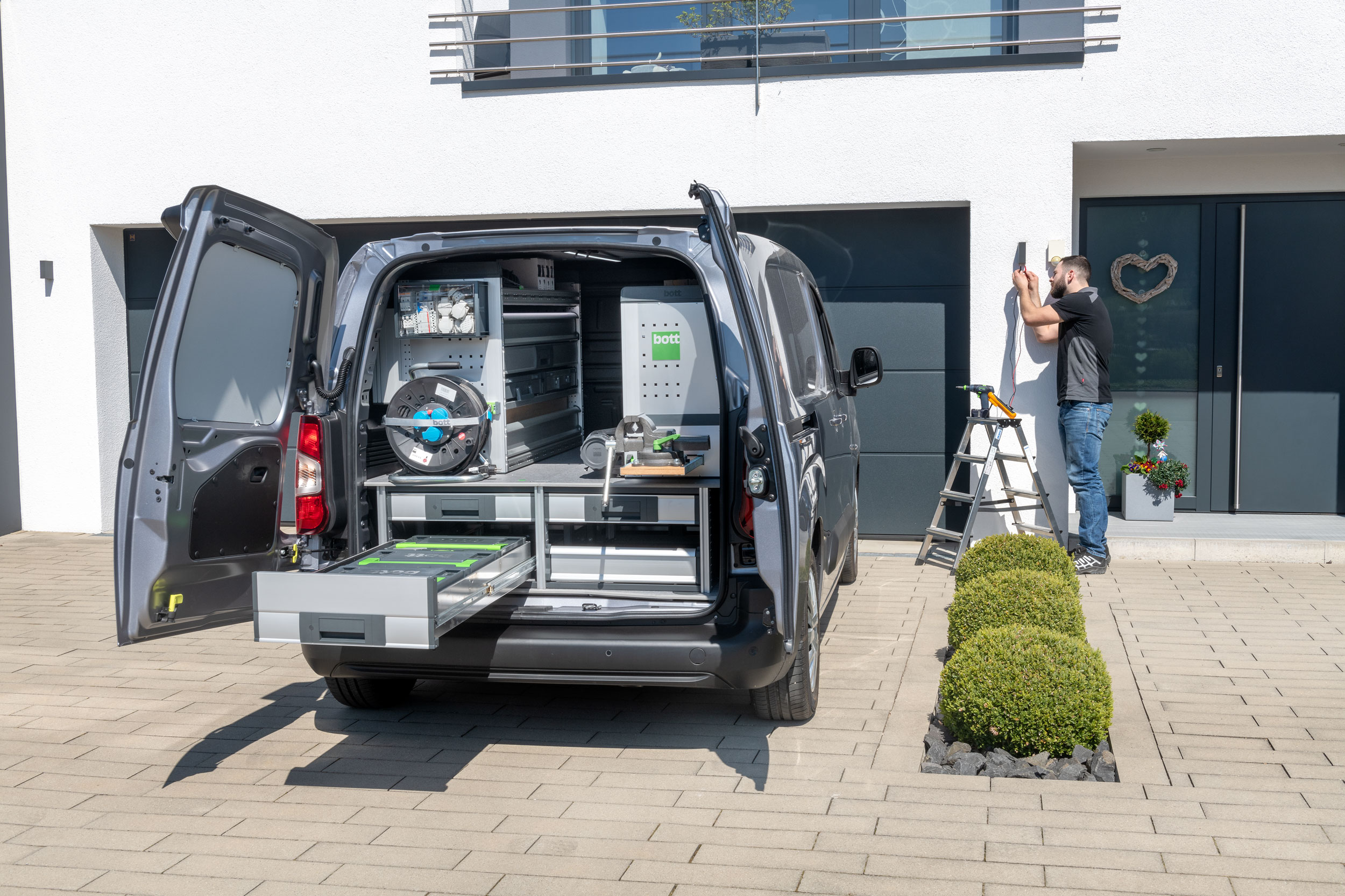 Ergonomisk Bilindretning til VW Caddy, Caddy Life og Caddy Maxi