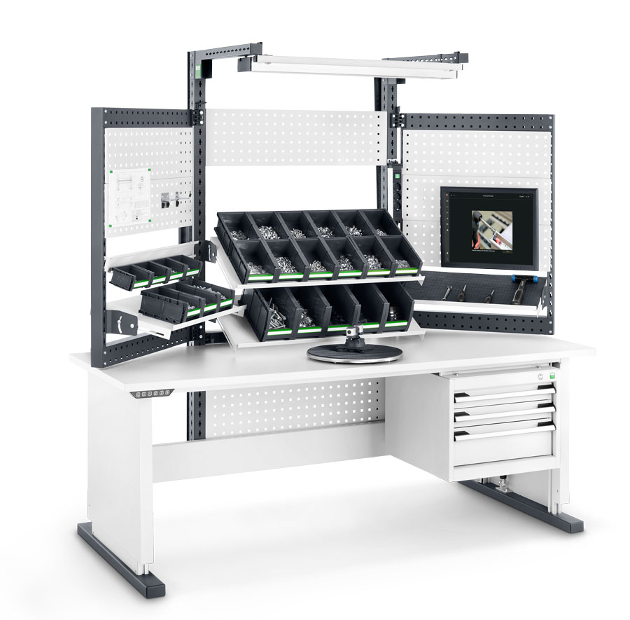 avero workstation systems: Optimalt ergonomisk arbejdspladsdesign til produktion