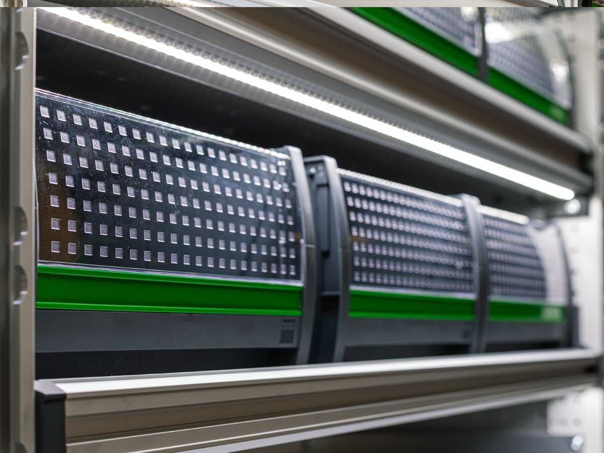 LED-belyste bottBox i erhvervskøretøjer